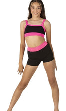 Load image into Gallery viewer, Kids Two-Tone High Waist Short 26408c