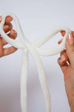 Load image into Gallery viewer, Knit Long Bow Clip  - Multiple Colors