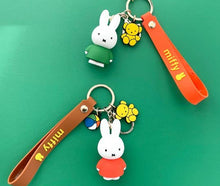 Load image into Gallery viewer, Miffy Charaters Figure keychain