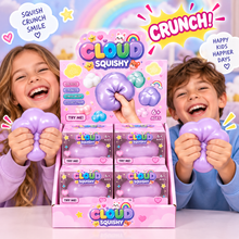 Load image into Gallery viewer, Cloud Squishy — Crunchy ASMR Squeeze Toy