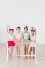 Load image into Gallery viewer, Springtime Bows S/S Twirl Leotard