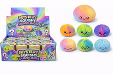 Load image into Gallery viewer, 4" Mystery Squishy Dumpling - Tie Dye Rainbow