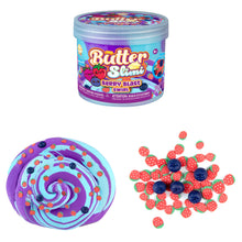 Load image into Gallery viewer, Butter Slimi Berry Blast Swirl Slime