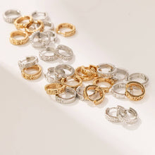 Load image into Gallery viewer, Pisces Huggie Hoop Earrings