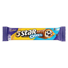 Load image into Gallery viewer, Cadbury 5Star Oreo Chocolate Bar 24pck x 42g