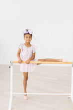 Load image into Gallery viewer, Springtime Bows S/S Twirl Leotard