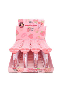 PxLook S-478 Candy Kisses Lip Gloss - 24pc