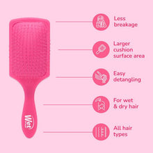 Load image into Gallery viewer, Paddle Detangler - Frost Pink