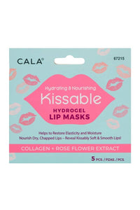CALA Kissable Hydrogel 5pcs Lip Masks