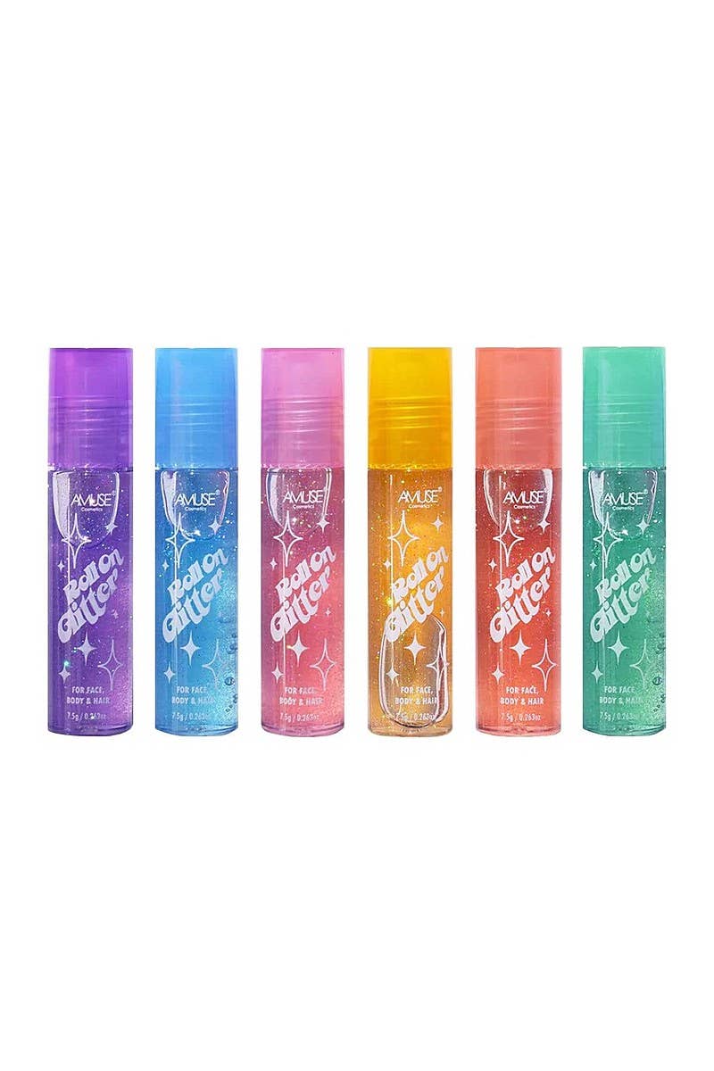 Amuse Cosmetics GL028 Roll on Glitter Lip Gloss