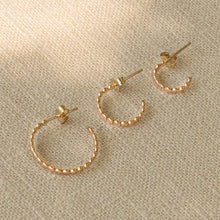 Load image into Gallery viewer, Poppy Hoop Earrings