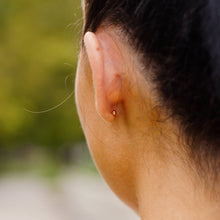 Load image into Gallery viewer, Mini Bar Stud Earrings