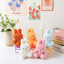 Load image into Gallery viewer, Miffy Limited Creamy Soft Color Fluffy Key ring Bag Charm