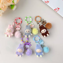 Load image into Gallery viewer, Labubu Keychain for Girls,Car Key Accessory