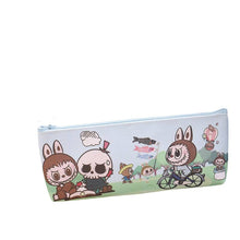 Load image into Gallery viewer, LABUBU Kids&#39; Pencil Case Double-Sided Printed PU Zipper Pouch for School Supplies