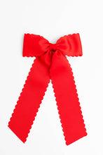 Load image into Gallery viewer, Scalloped Long-tail Bow
