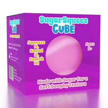 Load image into Gallery viewer, SugarSqueez Cube Squishy Fidget Sugar Stress Ball (1pc) Assorted Colors