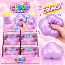 Load image into Gallery viewer, Cloud Squishy — Crunchy ASMR Squeeze Toy