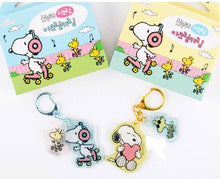 Load image into Gallery viewer, Snoopy Secret Double Acrylic Keyring Random Box