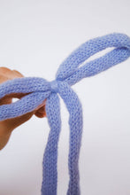 Load image into Gallery viewer, Knit Long Bow Clip  - Multiple Colors