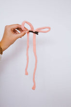 Load image into Gallery viewer, Knit Long Bow Clip  - Multiple Colors