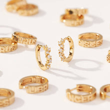 Load image into Gallery viewer, Galaxy Huggie Hoop Earrings