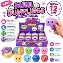 Load image into Gallery viewer, Mini Dumplings – Cute Sensory Squishies (Glitter Edition)