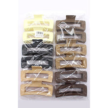 Load image into Gallery viewer, Matte Jumbo Cut Out Rectangle Hair Claw