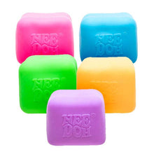 Load image into Gallery viewer, Nee Doh Nice Cube GLOW Squishy Fidget Stress Ball (1pc) Assorted Colors