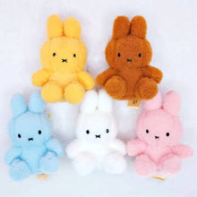 Load image into Gallery viewer, Miffy Limited Creamy Soft Color Fluffy Key ring Bag Charm