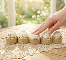 Load image into Gallery viewer, Dumpling Friends Clicker  Keychain – Viral Fidget Pop