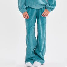 Load image into Gallery viewer, Mineral wash wide leg sweatpants