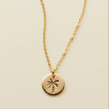 Load image into Gallery viewer, Grounded Disc Necklace