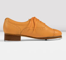 Load image into Gallery viewer, Ladies Jason Samuels Smith Pebble Leather Tap Shoes - limited edition orange