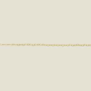 Heart Chain Bracelet