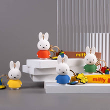 Load image into Gallery viewer, Miffy Charaters Figure keychain