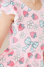 Load image into Gallery viewer, Berry Picnic S/S Twirl Leotard