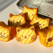 Load image into Gallery viewer, Nyang Nyang Cat Bread Squishy-Rebound Stress Toy