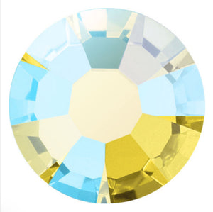 MAXIMA Crystals by Preciosa Rhinestones Citrine Shimmer AB 16ss