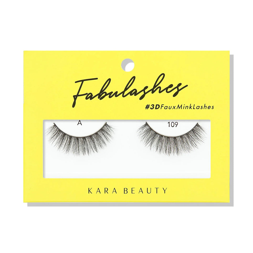 KARA BEAUTY A109 FABULASHES 3D Faux Mink Lashes