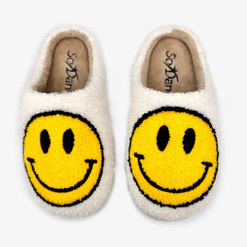 So DANCA, JOYFUL SOLES - BT50 HAPPY FACE SLIPPERS