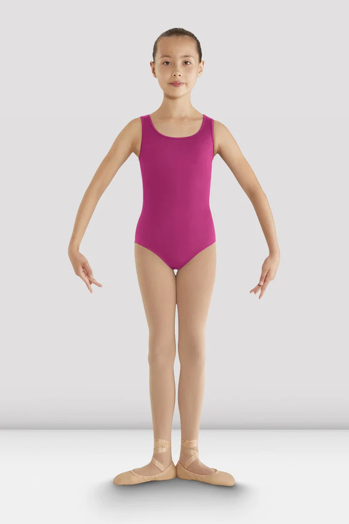 BLOCH Girls Gladiolus Diamond Back Leotard - CL8835