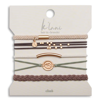 Kilani Climb- Hair Tie Bracelet