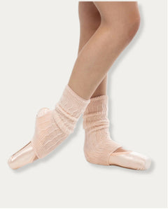 Girls 14" Legwarmers - Pink Suffolk