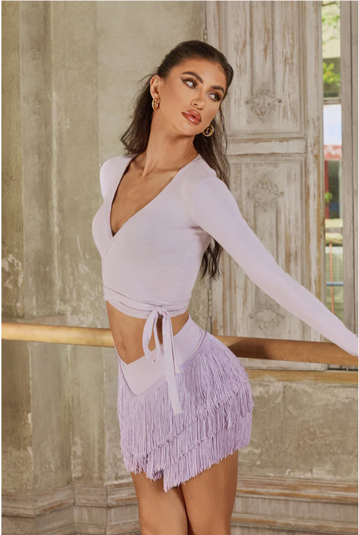 ZYM Luxe Fringe Skirt #24067