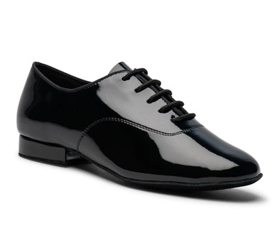 BOYS MT STANDARD SHOES - BLACK PATENT