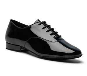 BOYS MT STANDARD SHOES - BLACK PATENT