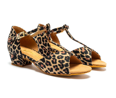 International Dance Shoes BESPOKE GIRLS KATIE - LEOPARD