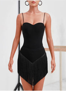 Angular Fringe Skirt #2213