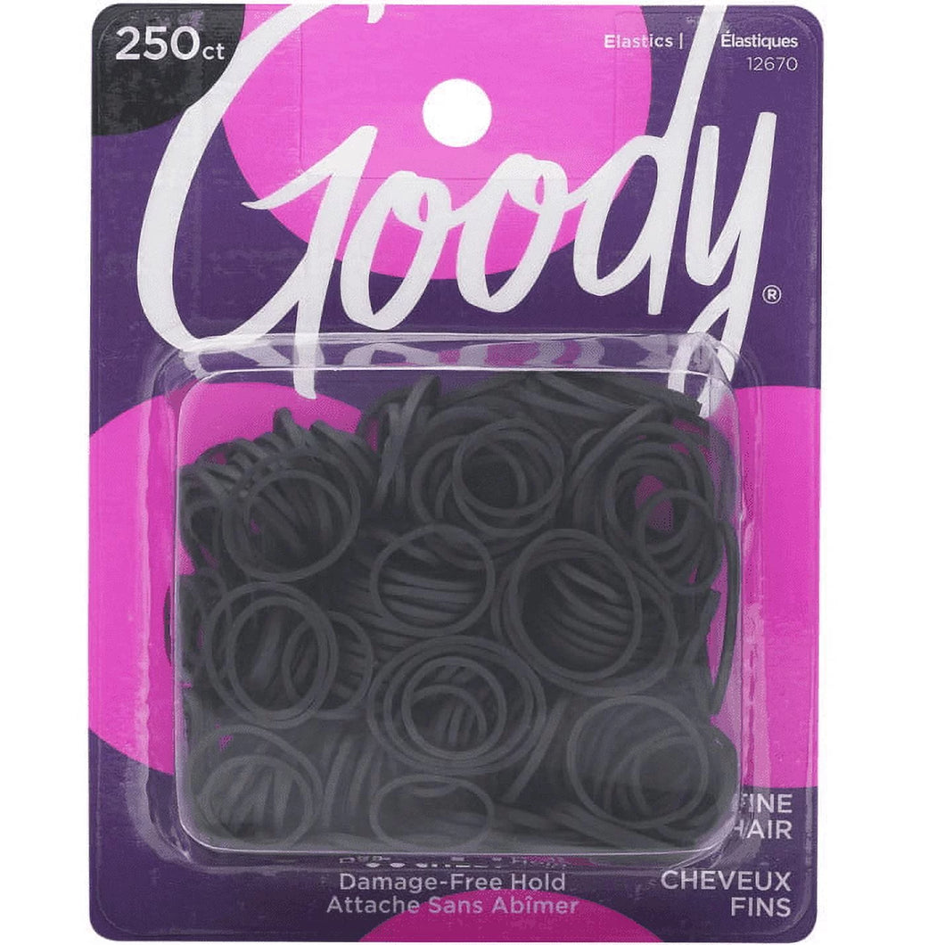 Goody® Black Polybands, 250 CT